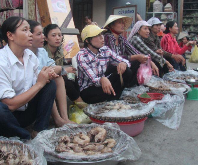 Về khu chợ độc nhất vô nhị ở Hải Phòng, chỉ bán một loại thịt amp;#34;rùng rợnamp;#34; mà cực kỳ đông khách - 1