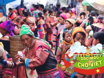 Ẩn mình giữa núi rừng Lào Cai có một phiên chợ đông khách nườm nượp, thu hút nhờ tập trung tinh hoa ẩm thực Tây Bắc