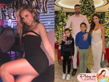 Nữ DJ nóng bỏng nhất Đà Nẵng sinh 2 con lai cho cầu thủ Hà Lan, ai cũng khuyên đẻ thêm vì gen bố mẹ quá đẹp