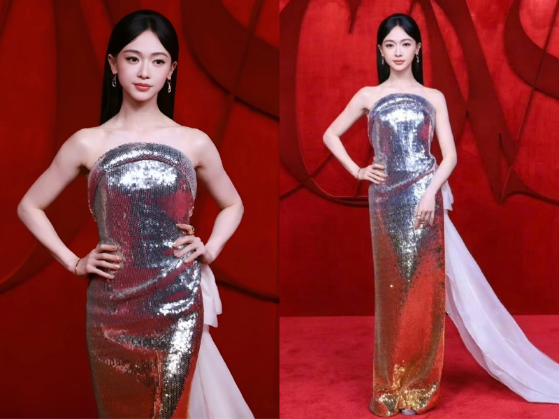 Chỉ vài tháng sau sinh, Ngô Cẩn Ngôn đã tái xuất sự kiện với body "mình hạc xương mai". Khi lần đầu xuất hiện ở sân bay sau khi lên chức, người đẹp gây ngỡ ngàng với vòng eo nhỏ xíu, vóc dáng như thời son rỗi.