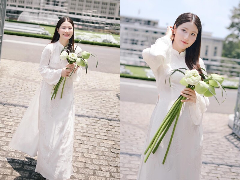 Tuy nhiên, thay vì nóng vội, cô lựa chọn cách giảm cân khoa học: bắt đầu tập nhẹ 2 - 3 buổi mỗi tuần khi con gần hai tháng tuổi, không dùng phương pháp xâm lấn để bảo đảm nguồn sữa cho bé.