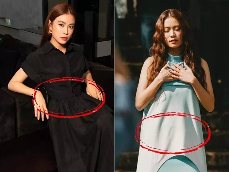 Trước đó, nữ ca sĩ bị nghi mang thai khi cô nhiều lần xuất hiện với vòng hai lớn, diện trang phục giấu dáng và có thời gian vắng bóng trên mạng xã hội.