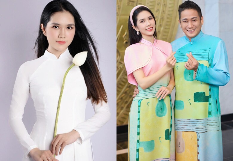 Thùy Dương - bà xã diễn viên Minh Tiệp từng thi Hoa hậu Việt Nam và giành top 20.