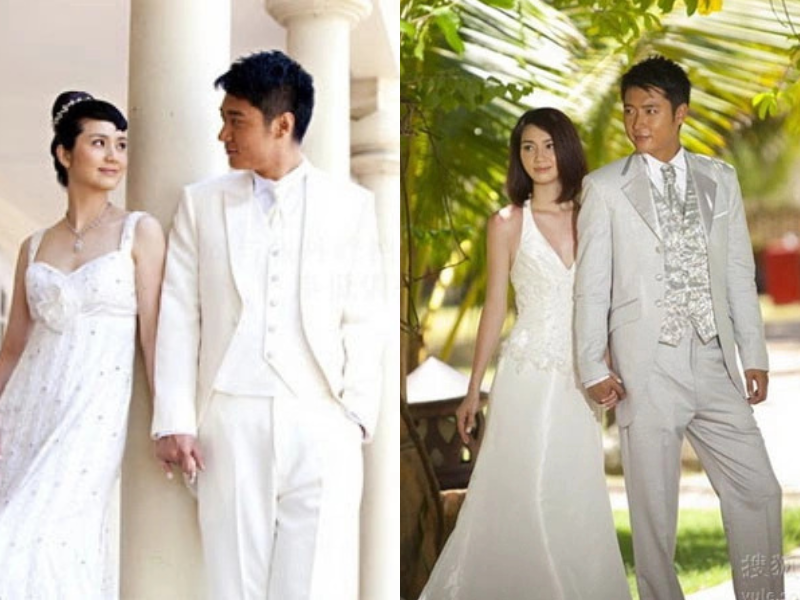 Một điều đặc biệt là cả hai chọn thành phố Đà Lạt, Việt Nam làm địa điểm chụp ảnh cưới. Minh tinh Hồng Kông không khỏi trầm trồ vì cảnh núi rừng hùng vĩ nơi đây.