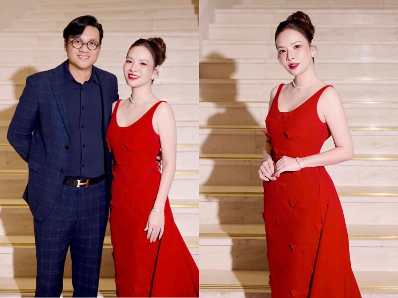 MC - BTV VTV Đan Lê về chung nhà với đạo diễn Khải Anh, cặp đôi đón 2 bé trai kháu khỉnh là Khải Minh (sinh năm 2011) và Khải Nguyên (sinh năm 2014).