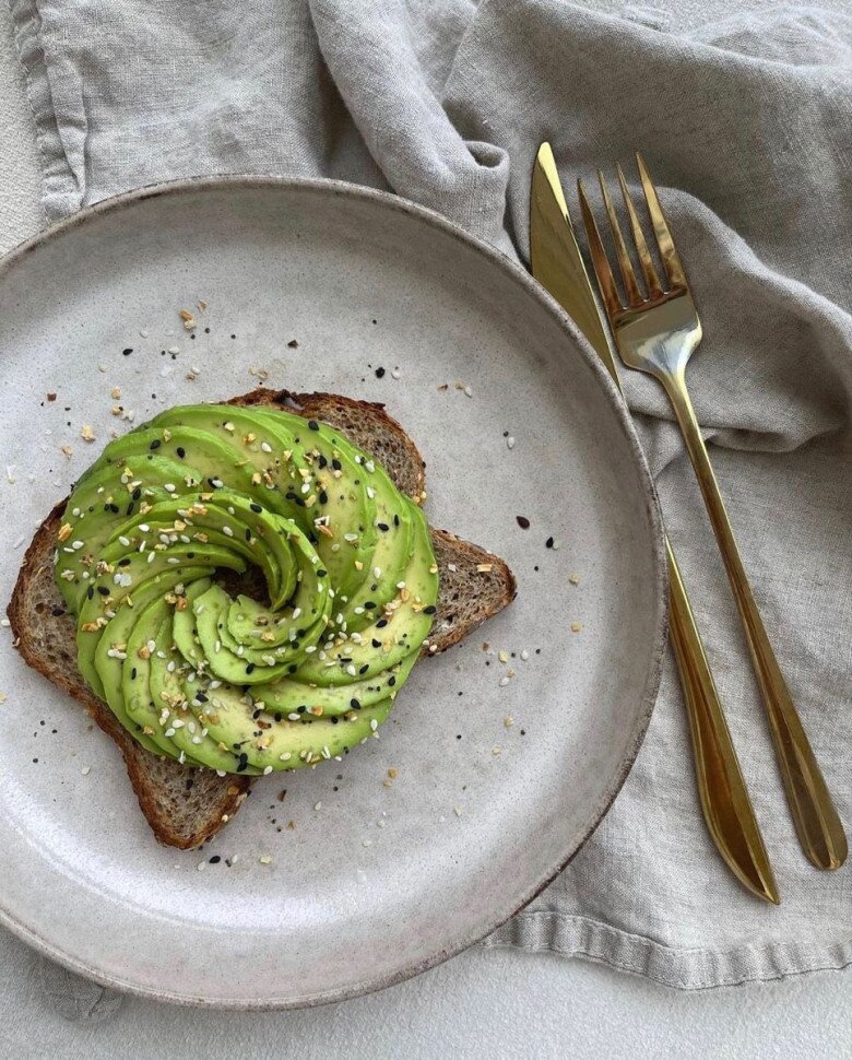 Các bữa ăn healthy của cô sau khi sinh em bé.