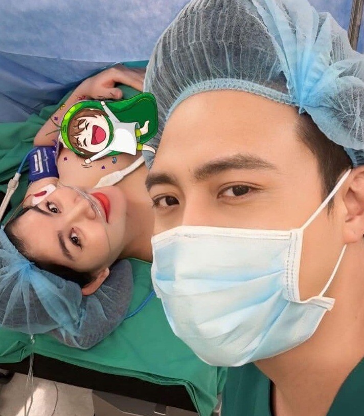 Dàn người đẹp Việt sinh con với chồng là nam thần Vbiz: Thúy Diễm, Ngọc Ánh có con quốc tịch Mỹ, vợ Quang Tuấn càng bầu càng xinh - 7