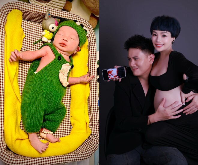 Ngọc Khuê viết tâm thư dài chia sẻ hành trình mang thai và sinh con ở tuổi U50.