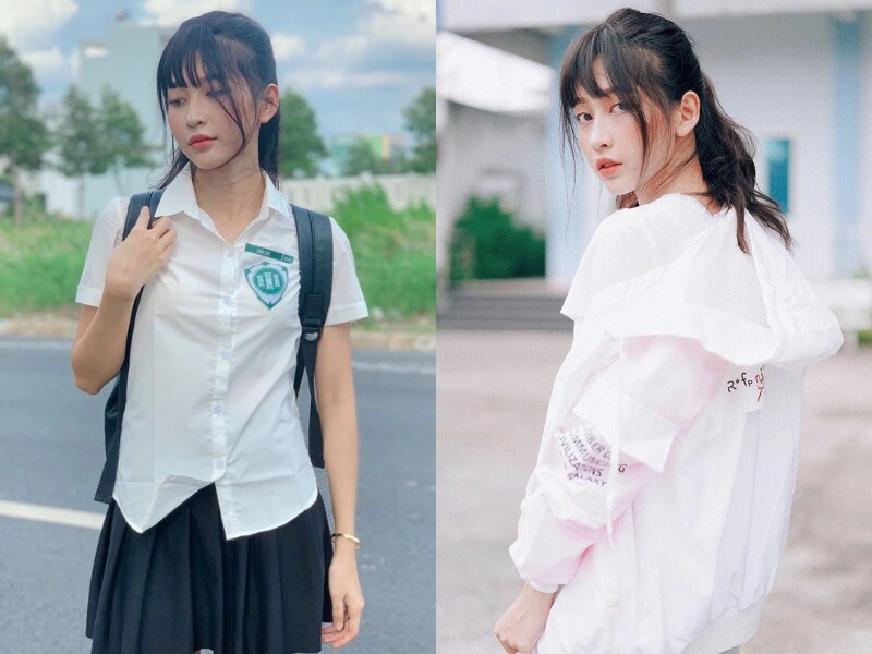 Ai đam mê các series phim cấp 3 Việt chắc không còn xa lạ với hot girl này.