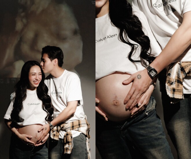 Joyce Phạm trải qua 4 lần mang thai và sinh con ở tuổi 26.