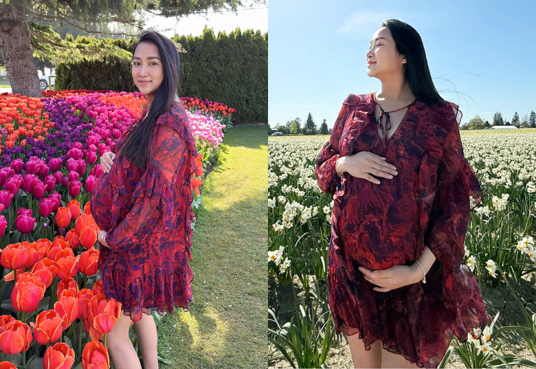 Hot girl 9X “nâng khăn sửa túi” cho Lam Trường: Từ thả bầu mãi không dính nay đủ nếp - tẻ, sau sinh về dáng đẹp mướt mắt - 7