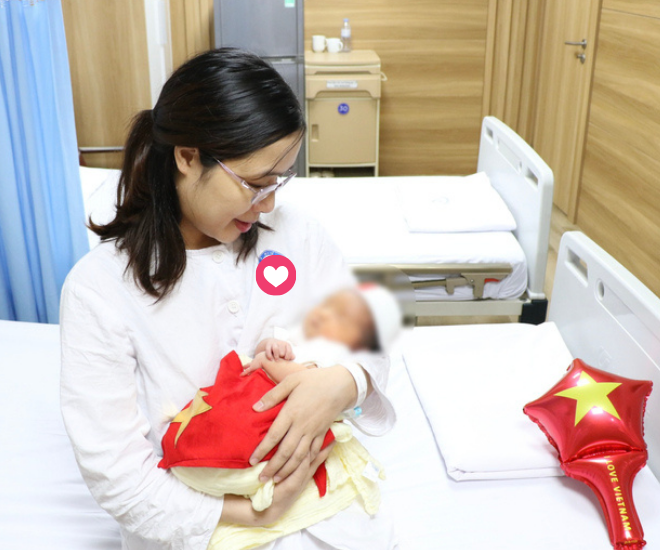 Câu chuyện của chị V.A thắp lên hy vọng tìm con cho nhiều gia đình nhỏ - Ảnh: Bệnh viện Phụ sản Trung ương.