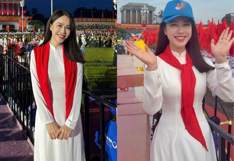 Nữ MC tham gia A80 sau 1 tháng sinh con.