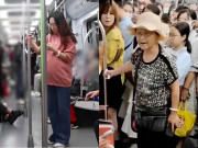 Bà bầu - Bà bầu gặp sự cố nhạy cảm trên tàu điện bị thanh niên cười nhạo và cái kết ấm lòng nhờ người xa lạ