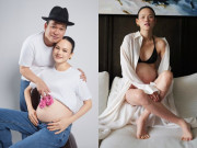 Bà bầu - Siêu mẫu Việt đình đám tiết lộ đang bầu con gái, hoa hậu Lương Thuỳ Linh và dàn sao hào hứng đón chờ công chúa nhỏ