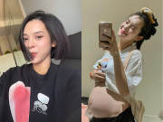 Bà bầu - Quỳnh Lương “xuống tóc” sát ngày đẻ bị chồng chê, đem tóc nuôi 1 năm đi làm từ thiện, diện mạo hiện tại khó nhận ra