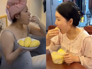 Bà bầu - Bà bầu nghiện ăn sầu riêng mỗi ngày, ngoại hình em bé khi chào đời khiến bác sĩ sửng sốt