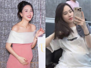 Bà bầu - MC xinh đẹp VTV sắp đẻ vẫn bình tĩnh đi cắt tóc làm nail, thăm công trình đang sửa để sẵn sàng đón công chúa