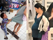 Bà bầu - Bà bầu bị cậu nhóc 7 tuổi đẩy đau điếng, càng nhắc càng đẩy mạnh, mẹ đứa trẻ chạy lại bênh vực gây bức xúc: “Cháu nó còn nhỏ”