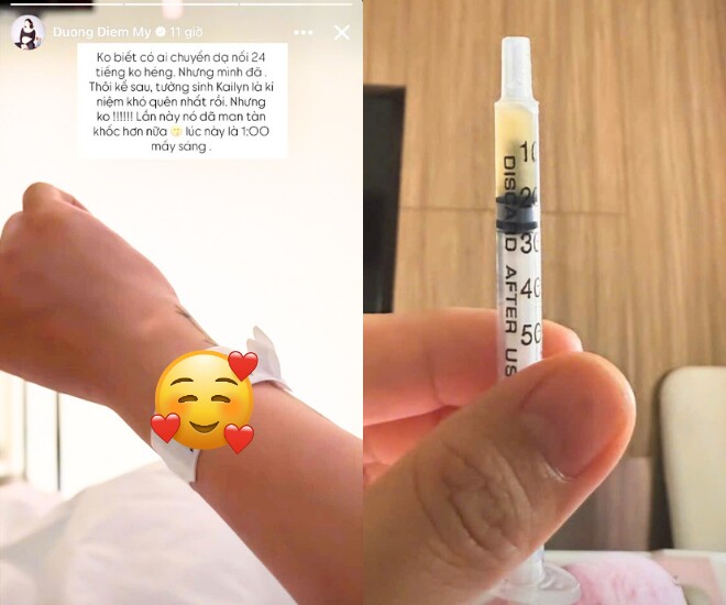 MC Yumi Dương chia sẻ sau ca vượt cạn lần 2.