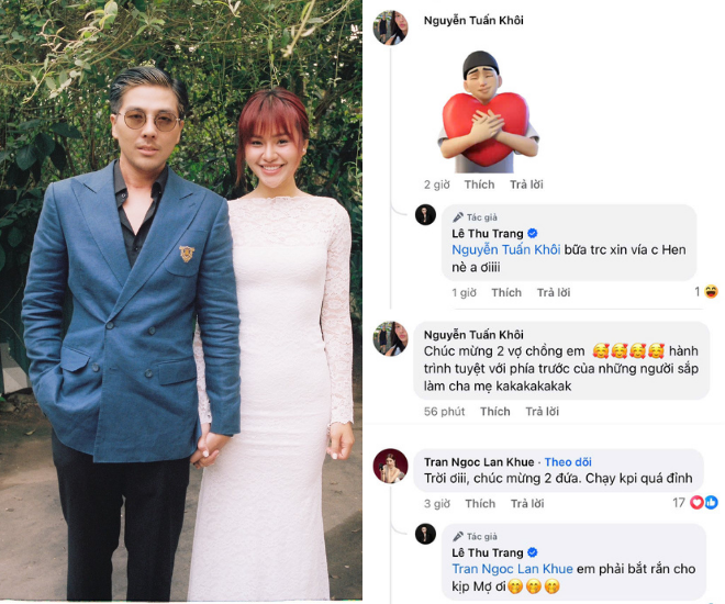 Đông đảo bạn bè chúc mừng đôi vợ chồng son, 9X tiết lộ đã xin vía bầu bí từ HHen Niê.