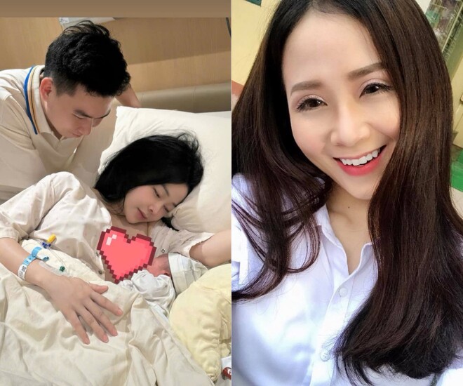 Nữ thần phim học đường Lục Anh khoe khoảnh khắc cho con bú sau khi vượt cạn.