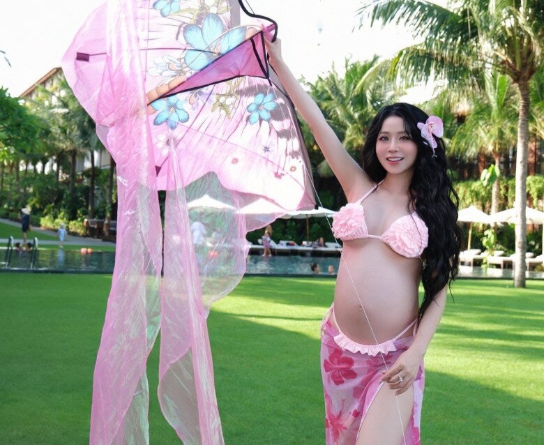 Nữ thần màn ảnh Việt thông báo hạ sinh con đầu lòng với chồng thiếu gia, khoe visual cực phẩm khi cho con bú - 4