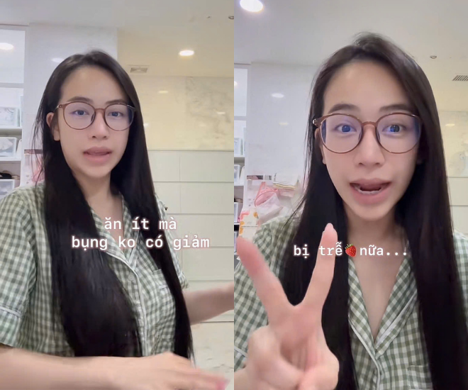 Joyce Phạm quyết định mua que về test sau khi cảm nhận các dấu hiệu lạ trên cơ thể.