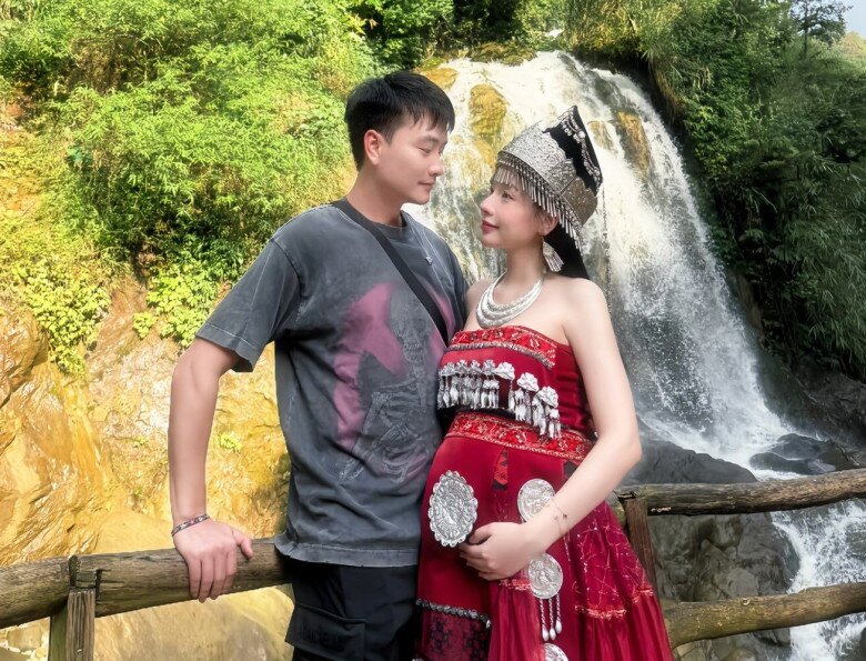 Nam diễn viên đưa vợ đi du lịch dưỡng thai khi không có lịch quay.