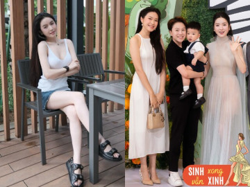 Khung hình quy tụ 2 mẹ bỉm 10X đình đám: Chu Thanh Huyền hay Doãn Hải My về dáng chuẩn hơn?