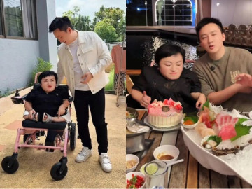 Nữ CEO khuyết tật gần 10 triệu người theo dõi sang Thái Lan làm IVF ở tuổi 35, được chồng điển trai quấn quýt không rời