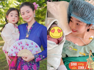 Hot girl Việt lấy chồng cùng quê, nhan sắc khi mang bầu được báo Trung ca tụng hết lời, sau sinh trẻ như học sinh cấp 3