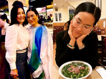 Con gái Hồng Đào bế bụng bầu 7 tháng lên sân khấu diễn hài, chấm dứt cuộc hôn nhân 8 năm lãi được 2 cô công chúa