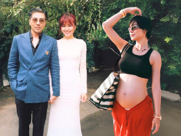 Lê Thu Trang mang thai con đầu lòng với ông xã diễn viên: Bầu bí vẫn thức khuya dậy sớm, đẹp hơn mỗi ngày nhờ chồng