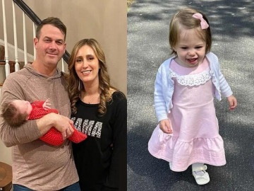 Chi 2,5 tỷ làm IVF trong vô vọng, cặp vợ chồng Tây vỡ oà đón công chúa đáng yêu nhờ trứng của em gái