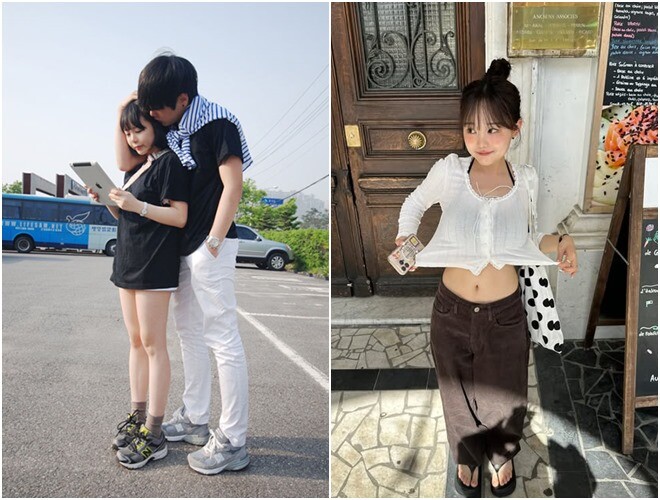 Mẹ 2 con trắng nón nà, trẻ đẹp như học sinh cấp 2, nam sinh Mỹ xếp hàng xin số làm quen - 2