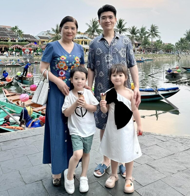 Anh chồng Phó TGĐ Ngân hàng của HH Đỗ Mỹ Linh làm bố đơn thân, khoe con gái thứ 3 da trắng bóc, mắt đẹp hệt bố - 13