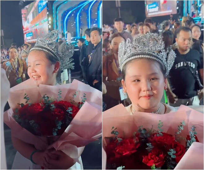 Ý Nhã 10 tuổi có màn trả lời phỏng vấn đầy ấn tượng.