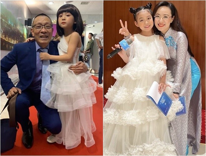 Bé gái amp;#34;đọ sắcamp;#34; 2 Hoa hậu Việt ở Lễ diễu binh, diễu hành 2/9: Cực giỏi, từng chung sân khấu MC Lại Văn Sâm, Hoài Anh - 11