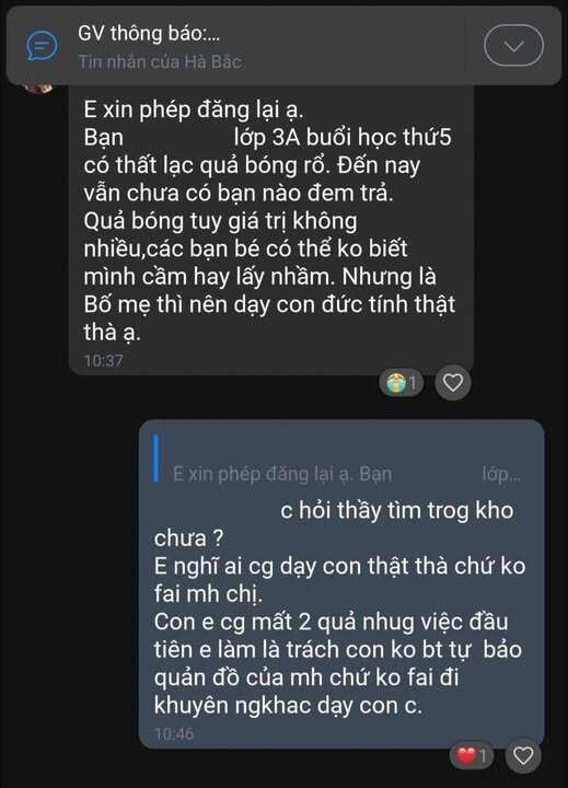 Con đi học làm mất đồ, mẹ Việt nhắn tin vào nhóm lớp amp;#34;dằn mặtamp;#34;, ai ngờ nhận về câu trả lời đầy thâm thúy - 2