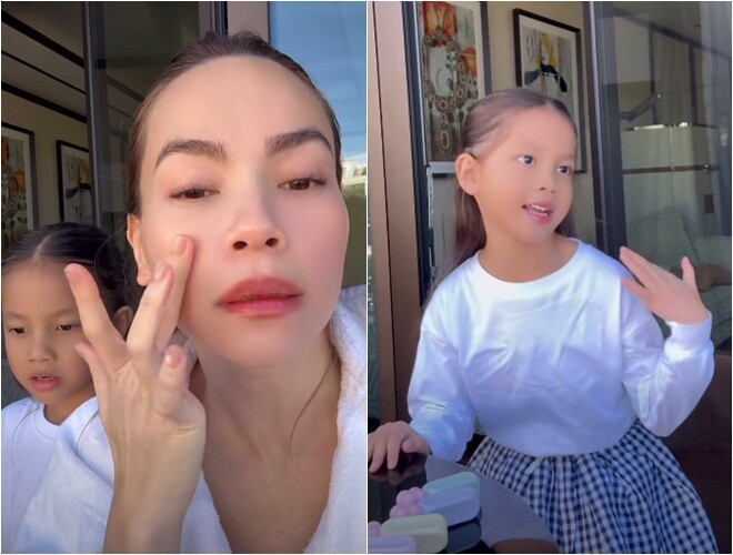 Dù mẹ Hà cũng sợ ba Lý nhưng cuối cũng vẫn chiều theo con gái.