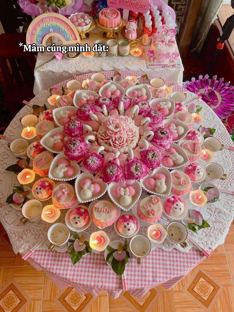 Hình ảnh mâm cúng được quảng cáo...