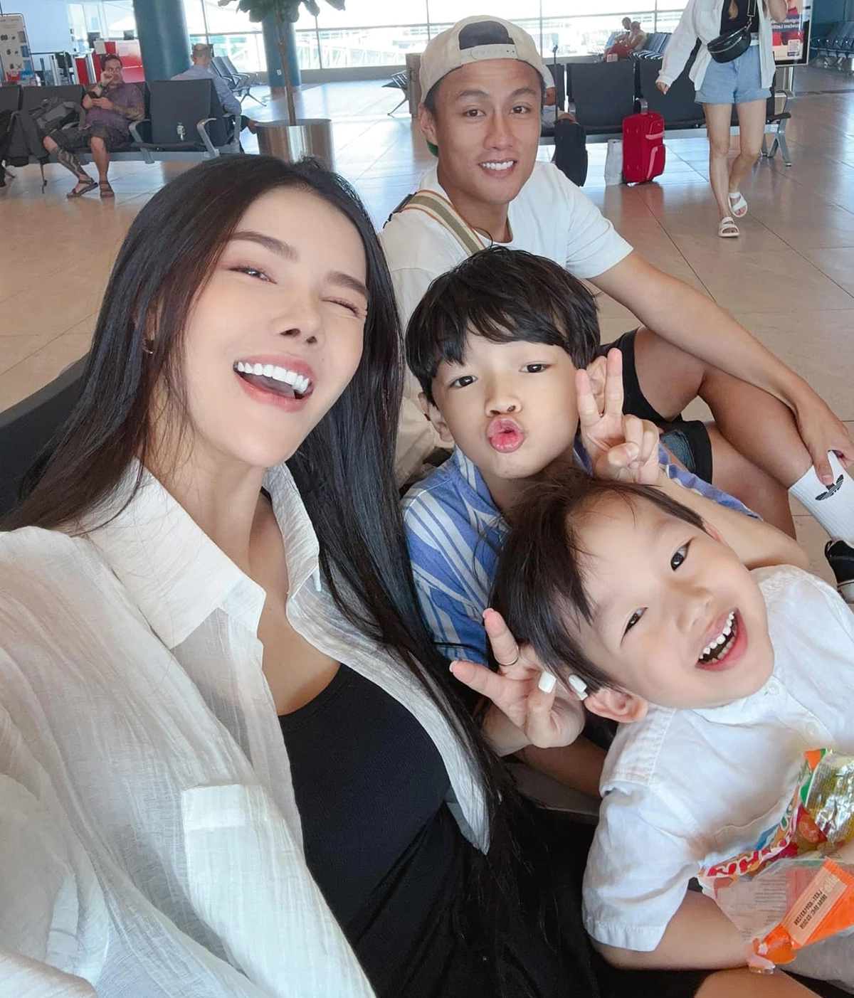 Tổ ấm hạnh phúc của vợ chồng Kỳ Hân.