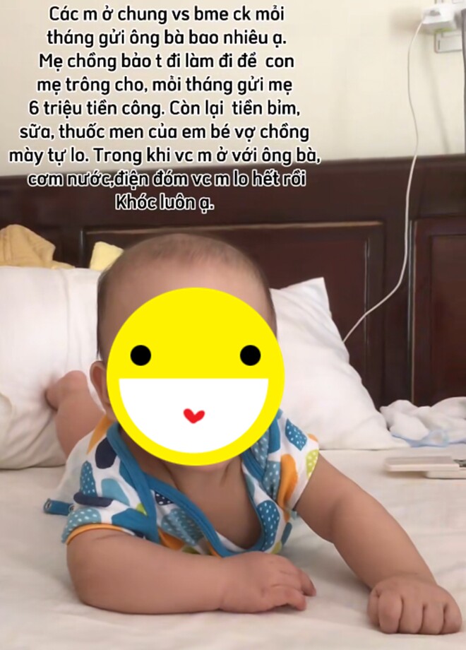 Mẹ chồng ở chung, đòi trả lương 6 triệu/tháng công chăm cháu khiến cộng đồng mạng tranh cãi - 2
