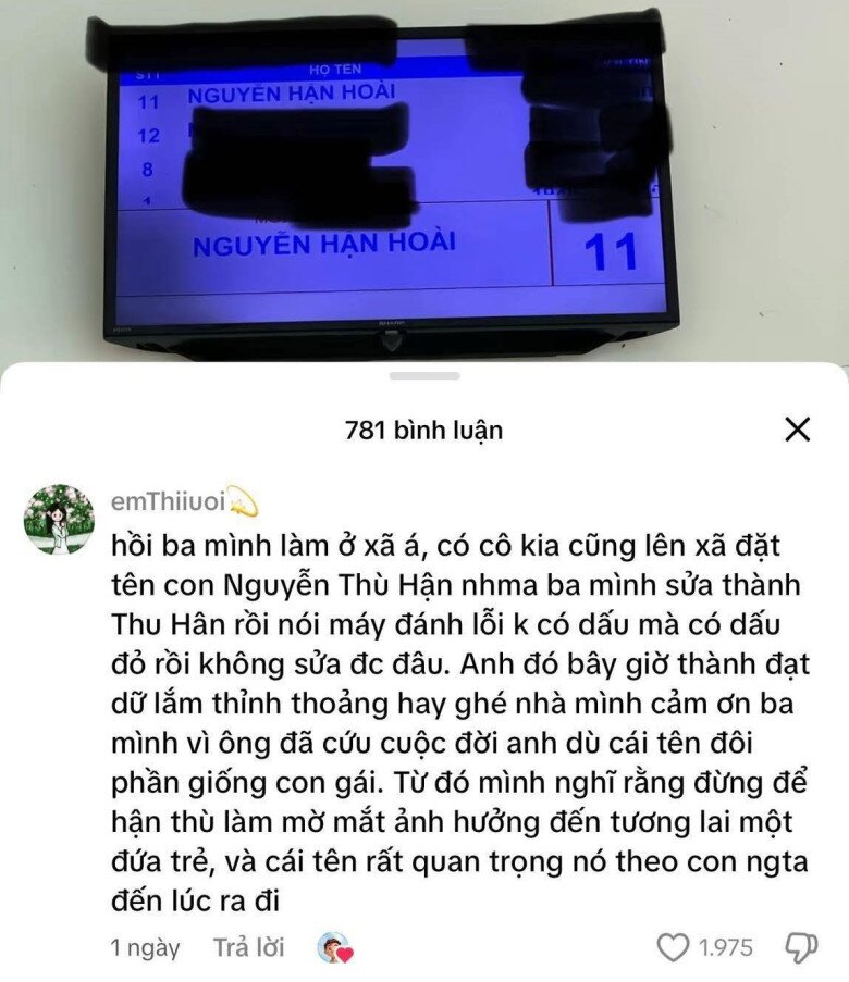 Mẹ định đặt tên cho con là Nguyễn Thù Hận, nhân viên tư pháp sửa thành tên cực hay, đứa trẻ giờ rất thành đạt - 2