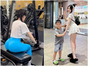 Yêu con - Quen người đàn ông 1m91, nặng 100kg sau mới biết là con trai Chủ tịch, cô gái Sài Gòn làm mẹ bỉm sướng, trẻ như học sinh