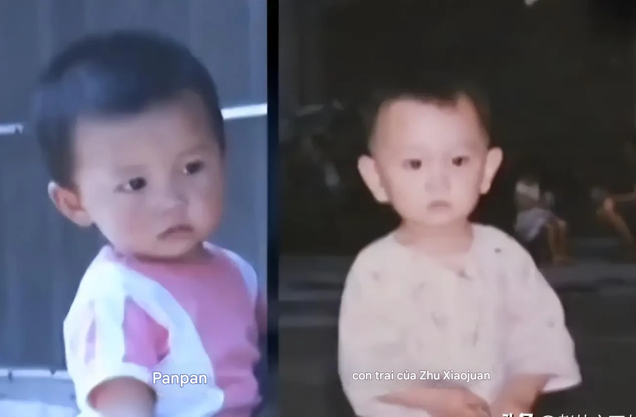 Từ Bàn (trái) và Trình Tuấn Kỳ (lúc mất tích)