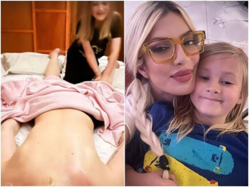 Nữ đại gia U51 để con trai 7 tuổi massage đổi lấy tiền tiêu vặt, cách ăn mặc lại gây "nhức mắt"