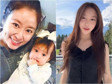 Con gái Lâm Tâm Như khi lớn được mẹ chồng tương lai khen Đẹp lắm, con gái Triệu Vy tuổi dậy thì nhan sắc cũng không kém