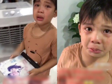 Sao bố lại ngoại tình, chụp ảnh cưới với người phụ nữ khác?, câu hỏi của con trai khiến bố bật cười khi biết lý do